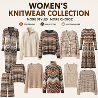 Cardigan long en tricot à rayures chevron pour femme, style décontracté, manches longues, ouvert sur le devant, pour l'automne et l'hiver