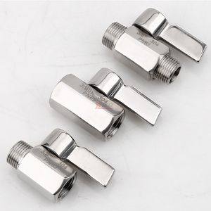 Лидер продаж, нержавеющая сталь RC NPT BSP 1000WOG PN64 304 316 3/8 "1/2" 1/4 "ручной мини-шаровой клапан с внутренней резьбой - Product Image 6