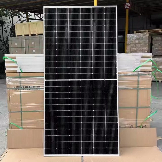 Longi Jinko Vendors Bifacial 550W/580W/600W/710W Home Roof Solar Panels N-Type HJT Technology High-Efficiency Panel