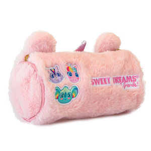 Astuccio rotondo in peluche Sweet Dreams - Product Image 2