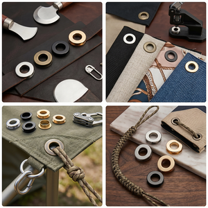 Œillets métalliques à visser pour sacs à main, vêtements, sacs, rideaux et fournitures <span class=keywords><strong>de</strong></span> confection <span class=keywords><strong>de</strong></span> sacs à main - Product Image 6