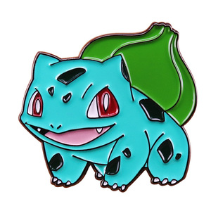 Broches en alliage cloisonné de haute qualité de 3 cm pour les fans de Monster Bulbasaur - Product Image 1