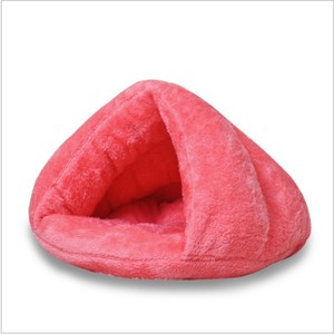 Cama para Mascotas de Tamaño Pequeño, Estilo Moderno, Sólida, Cálida para Invierno, Cómoda y Suave, Tipo Yurta, Cerrada, con Colchoneta, Disponible en Stock, Bolsa de Dormir para Gatos - Product Image 4