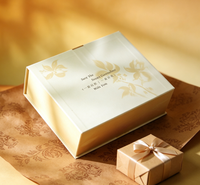 Coffret Cadeau Bougies Parfumées Osmanthus Style Chinois Diffuseur d'Arômes Sans Flamme pour Intérieur Parfum de Voiture Premium Saint-Valentin Pâques