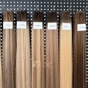 Estensioni Invisibili di Capelli Umani Biondi Chiari 2026, Capelli Umani Russi Naturali Remy Vergini Grezzi in Bulk - Product Image 2