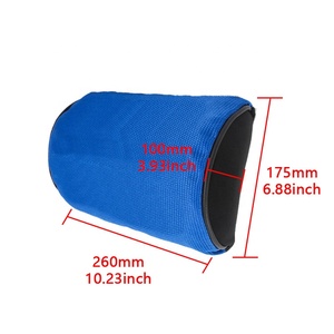 Universal Fit JDM Racing Multi Color Car Neck Pillow Fabric <b>Memory</b> <b>Foam</b> Headrest <b>Cushion</b> for Racing Bucket Seats 2PCS - Product Image 2
