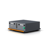 Robot AGV 50 kg avec navigation magnétique, capteur laser, détection d'obstacles, précision de stop de 20 mm pour le transport en entrepôt
