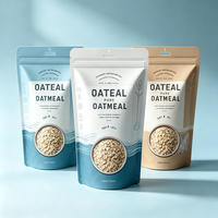 Sachet Doypack refermable à fermeture éclair pour biscuits croustillants, imprimé en héliogravure, résistant à l'humidité, avec logo personnalisé, pour aliments pour animaux et sucre, directement du fabricant