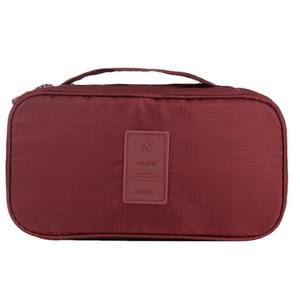 Bolsa organizadora de viaje para sujetadores, bolsa de aseo portátil rectangular de poliéster para viaje - Product Image 2