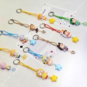 Nuevo Diseño 2026: Figura MINI Dimoo & Crybaby Star, Correa Corta para Teléfono, Colgante para Coche, Cadena Bonita para Teléfono, Accesorios para Teléfono al por Mayor - Product Image 2