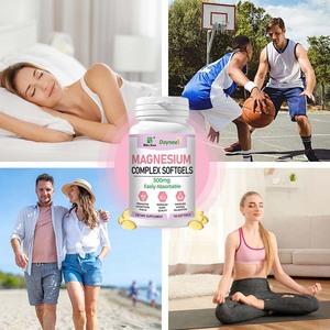 WINS Town Softgel มังสวิรัติสำหรับการสนับสนุนกระดูกและข้อกับแมกนีเซียมสำหรับโภชนาการการกีฬา - Product Image 5