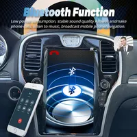 Lecteur vidéo multimédia de voiture Unité principale Carplay 13.6 pouces 128GB Pour Chrysler 300C 2012 2019 Android 12 Tesla Ecran GPS Navigation
