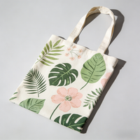 Sac fourre-tout en toile personnalisé pour femmes, sac à bandoulière réutilisable sur mesure, sac de shopping écologique tendance