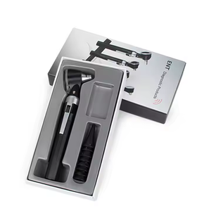 Portable Manual Plastic LED Bulb ENT Ear <b>Otoscopic</b> Auriscope with Direct Illumination and 2.5x Magnification - Product Image 4