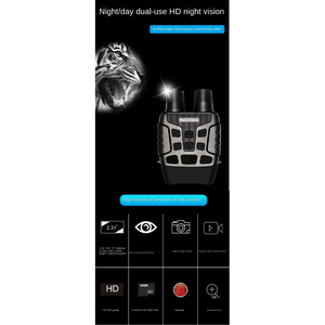 <span class=keywords><strong>Jumelles</strong></span> de <span class=keywords><strong>vision</strong></span> <span class=keywords><strong>nocturne</strong></span> infrarouges numériques pour la chasse, équipement de camping, photographie, vidéo, voyages - Product Image 6