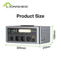 Centrale électrique portable d'extérieur 2500W Boîte d'onduleur haute puissance Batterie au lithium LiFePo4 Batterie externe empilable 1kwh 2kwh 3kwh 4kwh