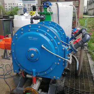 Deshidratación de lodos tratamiento de aguas residuales municipales industriales Máquina de deshidratación de lodos de aguas residuales