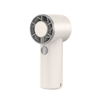 Ventilateur portable 2026 à turbine, rotation haute vitesse, refroidissement rapide, clip ceinture, affichage numérique, 199 réglages de puissance ajustables
