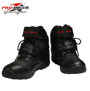 Мотоциклетные ботинки, гоночная обувь, мужские кожаные ботинки для верховой езды