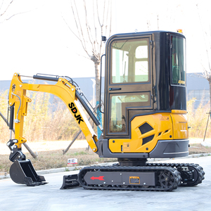 Nueva Excavadora Pequeña SDJK con Certificación CE y EPA, Mini Excavadora Euro 5 con Cucharón de Agarre, Motor Importado - Product Image 6