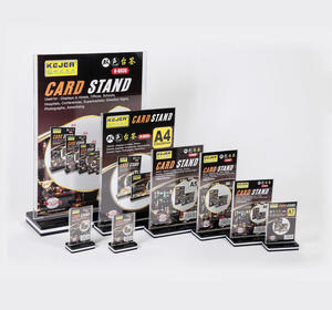 بطاقة بلاستيكية مزدوجة الوجهين على شكل T وسعر منخفض لشاشات السوبر ماركت من المصنع - Product Image 3