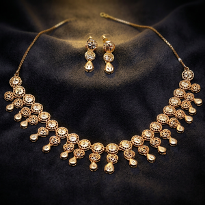 Wholesale 14K 18K 24K Gold Filled Turkish Jewelry Set, Forming Necklaces Set, Fashion Jewelry, Brass Gold Plated Luxury Jewelry. - Product Image 1