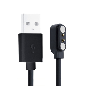 Nam châm ladegerat kabel 2 polig Pitch <span class=keywords><strong>USB</strong></span> sạ<span class=keywords><strong>c</strong></span> <span class=keywords><strong>c</strong></span>áp cho đồng hồ thông minh 2 pin từ hút sạ<span class=keywords><strong>c</strong></span> 2.84mm ladekabel 60cm - Product Image 1