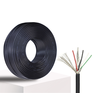 Câble de données USB 2.0 2725 24+28 AWG 4 cœurs paire torsadée Isolation PVC <span class=keywords><strong>Gaine</strong></span> TPE OD 4.0MM Blindage en tresse d'aluminium - Product Image 2