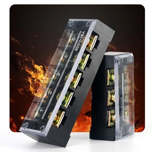 Gran oferta, bloque <span class=keywords><strong>de</strong></span> terminales <span class=keywords><strong>de</strong></span> la serie TB <span class=keywords><strong>de</strong></span> 600V, tira <span class=keywords><strong>de</strong></span> conector <span class=keywords><strong>de</strong></span> tornillo <span class=keywords><strong>de</strong></span> doble fila con cubierta para bloque <span class=keywords><strong>de</strong></span> terminales <span class=keywords><strong>de</strong></span> tornillo <span class=keywords><strong>de</strong></span> distribución eléctrica - Product Image 5