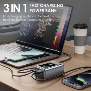 Batterie externe sans fil Li-Polymère 35W à charge super rapide, mini batterie externe 10000mAh avec écran LED numérique - Product Image 2