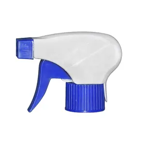 KY-T101-G pulvérisateur blanc bleu en plastique de déclencheur de main le plus récent bon marché pour la bouteille en plastique