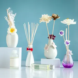 Vendita calda bastoni diffusore Reed Rattan bastoni diffusore fiori Sola diffusori bastoni