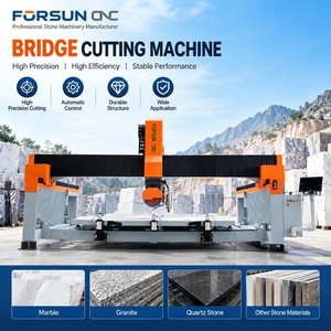 2000*3000mm 25% korting 5-assige CNC 5-assige of 4-assige stenen brugzaag graniet waterstraalsnijmachine voor het snijden van kwarts en marmer - Product Image 1