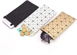 מתנה אישית PU/עור מיקרופייבר קריאת לסחוט עין שמש זכוכית תיק שקיות עבור משקפיים בד משקפי שמש קניות תיק פאוץ - Product Image 2