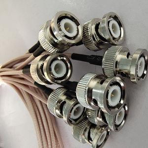 موصل <span class=keywords><strong>BNC</strong></span> لكاميرات المراقبة، كابل <span class=keywords><strong>BNC</strong></span> إلى <span class=keywords><strong>BNC</strong></span> من نوع RG400 ذكر لكاميرات الفيديو - Product Image 1