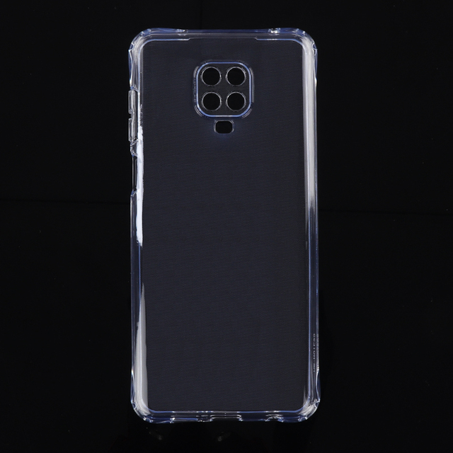Factory Price 2MM Shockproof Mobile Phone case for Xiaomi Redmi Note 9S Air Bumper Soft Tpu Back Cover for Redmi Note 9s case