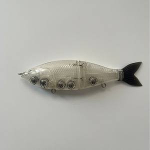 Usine en gros <span class=keywords><strong>pas</strong></span> <span class=keywords><strong>cher</strong></span> prix 182mm/86g clair blanc glisse appâts leurres naufrage lent dur leurre de pêche blancs non peints glisse appâts - Product Image 6