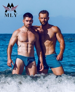 MLY Custom di alta qualità Standard degli uomini del costume da bagno degli uomini adulti solidi costumi da bagno Bikini short - Product Image 5