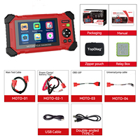 Escáner de Diagnóstico Universal para Motocicletas TopDiag M216, Herramienta de Diagnóstico del Sistema ABS y Reinicio de la ECU para BMW, DUCATI, YAMAHA, KAWASAKI