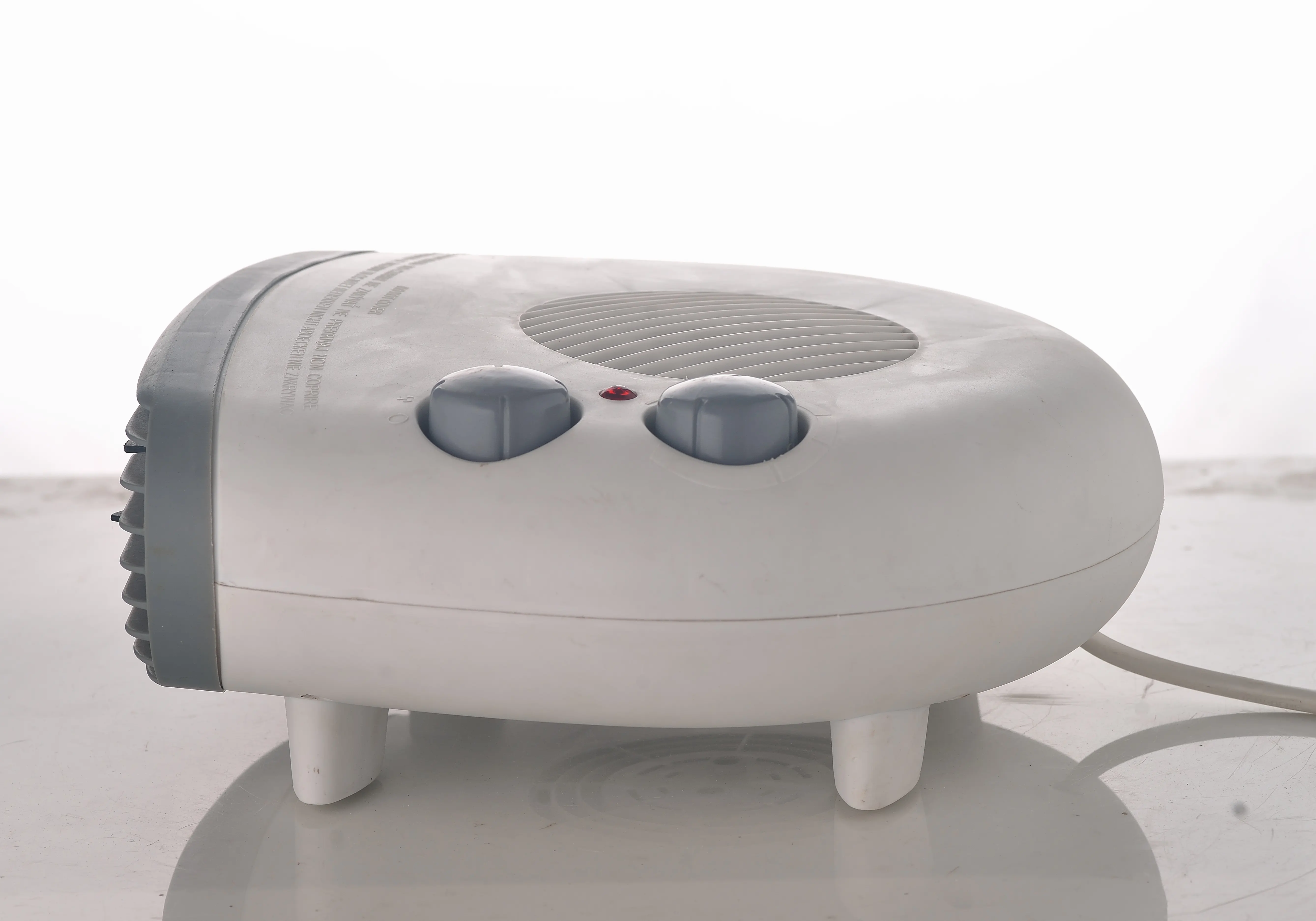 220 V freistehender elektrischer Heizkörper ventilator tragbar Heimgebrauch Bad Wohnzimmer Schlafzimmer einstellbarer Thermostat Überrollschutz