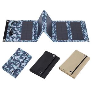 5 <b>Panel</b> Portable <b>Solar</b> <b>Panel</b> Kit 10W Monocrystalline Silicon USB Output Compact Emergency Power Supply for Mobile Devices - Product Image 1