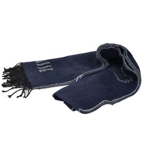 Alviero Martini Women's <b>Scarf</b> K S606 1803 Blue Knitted With Fringe Edge - Product Image 2