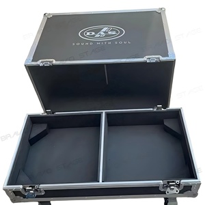 Custom ATA Speaker Flight Road Case para 2x <span class=keywords><strong>DAS</strong></span> 512A <span class=keywords><strong>Altavoces</strong></span> - Product Image 1