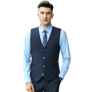 Uniformes <span class=keywords><strong>de</strong></span> Camarero <span class=keywords><strong>de</strong></span> Alta Gama para Otoño, para Hombres y Mujeres, Conjuntos <span class=keywords><strong>de</strong></span> Chaleco para Restaurante, Bar, KTV - Product Image 4