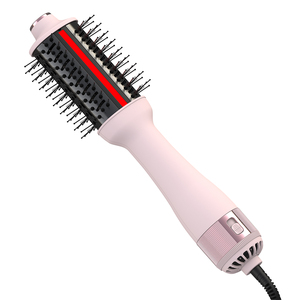 Nouvelle <span class=keywords><strong>brosse</strong></span> <span class=keywords><strong>soufflante</strong></span> multifonctionnelle infrarouge pour lisser et sécher les cheveux, sèche-cheveux à air chaud, convient à tous les types d'outils de coiffure - Product Image 1