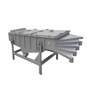 Nueva Máquina de Cribado de Minerales por Vibración Lineal Horizontal Multicapa para Polvo de Perlita, Dos Motores de Vibración, Acero Inoxidable - Product Image 3