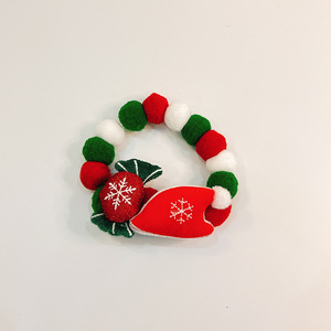 Collar de cuerda elástica personalizado al por mayor, Collar de Navidad para mascotas, Collar de Navidad para perros y gatos - Product Image 5
