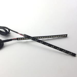 Misun 018 LED blanco DRL + tiras de ámbar fluidas 3 pulgadas 6 pulgadas 12 pulgadas 18 pulgadas 24 pulgadas 3528 W/A nueva condición - Product Image 4
