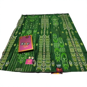 Sarong Indonesia BHS Excelente Oro JEA Tipo Jacquard Tradicional Musulmán - Product Image 2