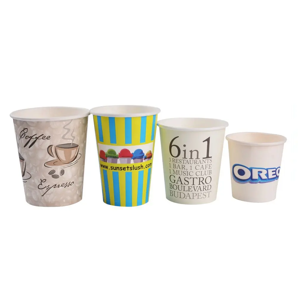 Disposable To Go Coffee Paper Cups with lids used for coffee and hot drinks 2023 new product ideas 2023 hot selling new arrivals